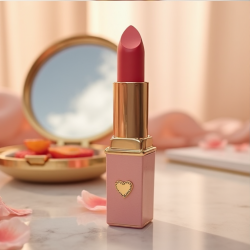 Too Faced Peach Kiss Luxe Matte Lipstick