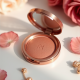 Radiant Rose Gold Shimmer Blush Radiant Rose Gold Shimmer Blush